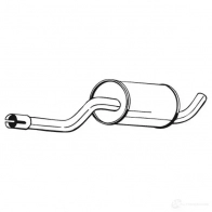 Резонатор BOSAL ZNF 2LWU 530244 235-259 3351642352598 - Изображение 5