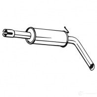 Резонатор BOSAL D0MJ VHU 220-039 529921 3351642200394 - Изображение 5