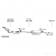 Резонатор BOSAL 3351642852913 534071 VER7 H6 285291