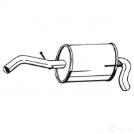 Глушитель BOSAL WT PZ5 233-607 530169 3351642336079 - Изображение 7
