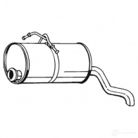 Глушитель BOSAL 528763 3351641352254 135-225 F1 XBUJ - Изображение 7