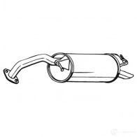 Глушитель BOSAL FZGO 3 529964 228-041 3351642280419 - Изображение 5