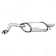 Глушитель BOSAL FM BY6 3351641411951 141-195 528840