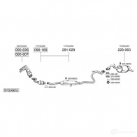 Задний глушитель BOSAL QYP2C 47 3351642818117 533457 281811