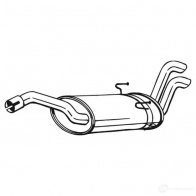Глушитель BOSAL 3351641350632 528732 ASIG 5 135-063