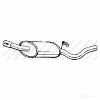 Задний глушитель BOSAL 3351641546714 529111 154671 WCZ9 EQ