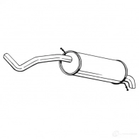 Глушитель BOSAL 532888 278-039 3351642780391 YN6 EZ - Изображение 4