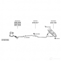 Задний глушитель BOSAL 284469 LOUJMS Y 3351642844697 533963