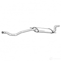 Глушитель BOSAL OLO TJ6 3351642837415 Volkswagen Transporter (T4) 4 Фургон 2.4 D 78 л.с. 1990 – 1998 283-741