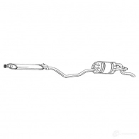 Глушитель BOSAL 3351642861373 286-137 X 14I64 534200