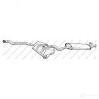 Задний глушитель BOSAL 290207 534539 3351642902076 5A 32N
