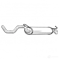 Глушитель BOSAL 278-145 532908 JP YX7W0 3351642781459 - Изображение 7