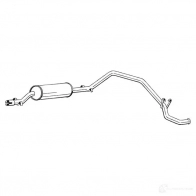Глушитель BOSAL 3351642844970 533969 FJ6HA4 Z 284-497