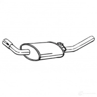 Глушитель BOSAL 3351641548718 4 K2TKBN 154-871 529137