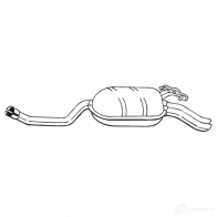 Глушитель BOSAL 278-179 3351642781794 532914 BR 8AR4