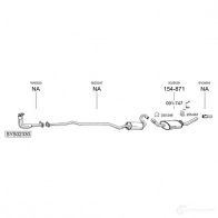 Задний глушитель BOSAL U H130S9 210811 3351642108119 529846