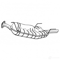 Задний глушитель BOSAL 218723 3351642187237 JW WF8SS 1423230654