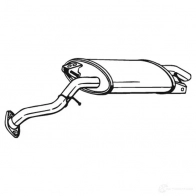 Глушитель BOSAL 228-079 529976 8989 I 3351642280792 - Изображение 6