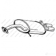 Задний глушитель BOSAL 1423230657 QI SBAED 3351642281379 228137