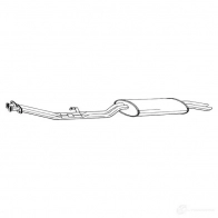 Глушитель BOSAL 534022 285-053 3351642850537 KWKM 68W