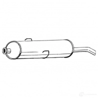 Глушитель BOSAL SN8C Q8Q 190-867 529709 3351641908673