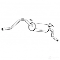 Глушитель BOSAL 281-917 533486 RE45 36 3351642819176