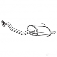 Глушитель BOSAL 5QDW VC6 145-327 Nissan Micra (K13) 4 Хэтчбек 1.2 80 л.с. 2010 – 2024