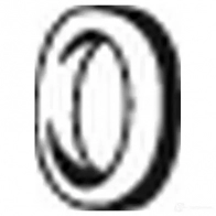 Резинка глушителя BOSAL 530817 Y QZSN9V 255-316 3351642553162
