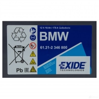 Аккумулятор для мотоциклов EXIDE GEL GEL12-19 12в 19Ач BMW EX 1N1LY 23210518 61212346800 - Изображение 3