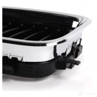 Решетка радиатора левый хром /черный BMW J24 2ZJ 24645892 51138122237 - Изображение 2