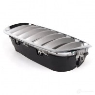 Решетка радиатора левый хром титан BMW 51137185223 3AF2 A 24649324 - Изображение 2