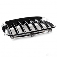 Решетка радиатора правая хром-черная BMW T QLZWE 24648940 51133414904 - Изображение 6