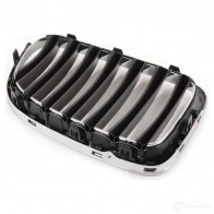 Решетка радиатора левый черный /хром BMW E4D25C 1 24648840 51112993305 - Изображение 2