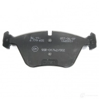 Тормозные колодки дисковые, передние BMW 34 11 6 779 652 21616312 P8 9IQUU - Изображение 3