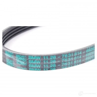 Приводной ремень, поликлиновой BMW 24132154 11 28 7 631 814 O6 KYR - Изображение 2