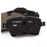 Тормозные колодки дисковые, передние BMW 34 11 6 778 320 1C S8AM 21627344 - Изображение 3