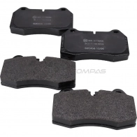 Оригинальные передние тормозные колодки 7er E38 725-735 8er E31 840 850 BMW 4Q BRHKR 21633032 34116761249 - Изображение 2