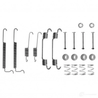 Ремкомплект тормозных накладок BOSCH A S101 4JI4XIC 1987475134 Opel Astra (G) 2 1998 – 2004