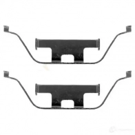 Ремкомплект колодок BOSCH 1GEPX9M 351810 1987474366 A P421 - Изображение 4