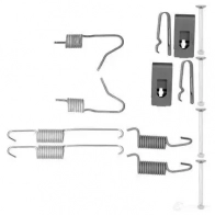 Ремкомплект колодок ручника BOSCH WP7ZX5P 1987475333 352530 AS2 82 - Изображение 3
