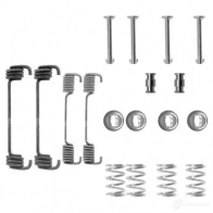 Ремкомплект колодок ручника BOSCH EBM7H3V AS17 3 1987475209 352423