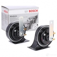 Пневматический, электрический звуковой сигнал BOSCH WINDTONE, 12V SET, BLACK 0986ah0503 BH-WT 344353 - Изображение 2