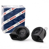 Пневматический, электрический звуковой сигнал BOSCH BH-RS-N 9320335007 365121 EC9 GALVAN. 12V SET; BLACK - Изображение 2