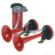 Пневматический, электрический звуковой сигнал BOSCH 334709 0986320003 BH-AFC 2-3 TONE MINI, 12V 2-TONE; RED - Изображение 2