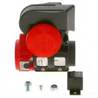 Пневматический, электрический звуковой сигнал BOSCH 334811 0986320400 R1E5ELS AIRMASTER, 12V, RED - BLACK - Изображение 4