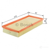 Воздушный фильтр BOSCH f026400036 S 0036 PS08U 369898 - Изображение 6