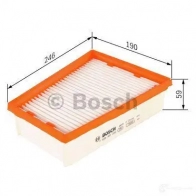 Воздушный фильтр BOSCH 370083 S0229 S 0229 f026400229 - Изображение 2