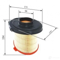 Воздушный фильтр BOSCH S 9908 348913 1457429908 FI9JR2E - Изображение 10