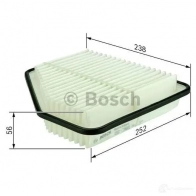 Воздушный фильтр BOSCH 370043 07ZPNJ4 S 0188 f026400188 - Изображение 3