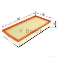Воздушный фильтр BOSCH YG6PF S0 182 370038 f026400182 - Изображение 5